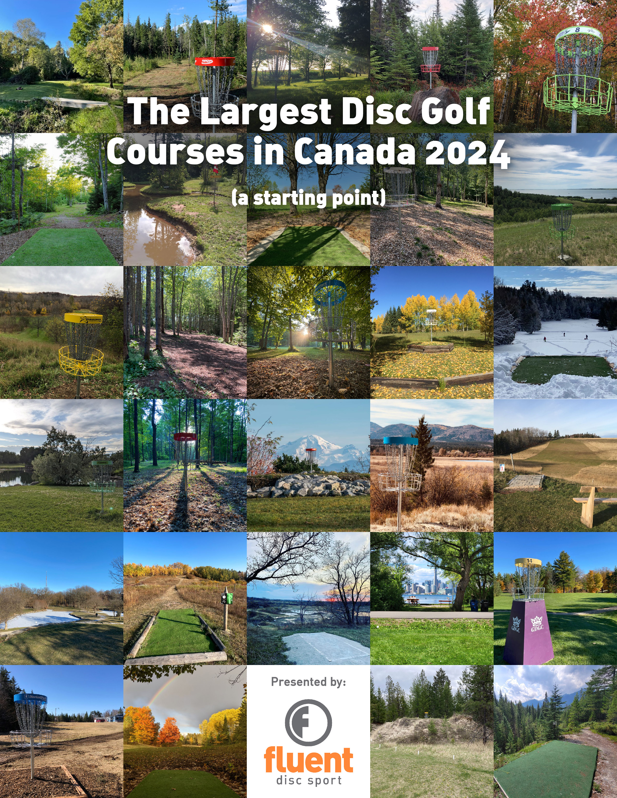 The Largest Courses in Canada 2024 Cover Collage